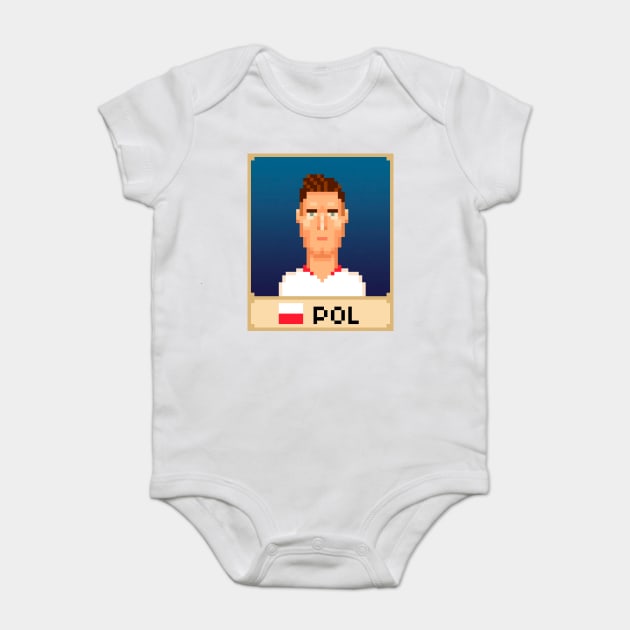 Lewandowski Baby Bodysuit by PixelFaces